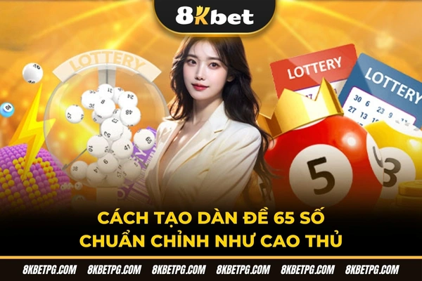 Cách tạo dàn đề 65 số chuẩn chỉnh như cao thủ